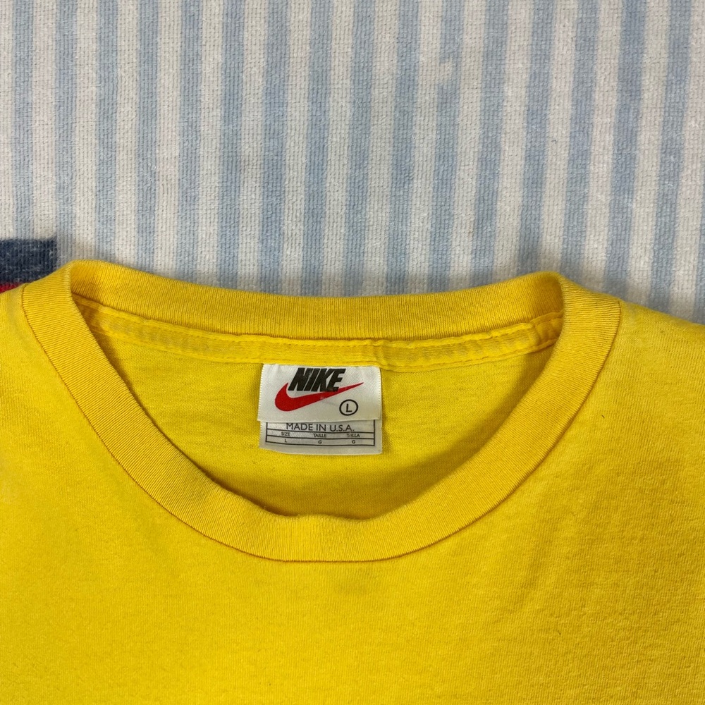 Vintage Nike Brasil Brazil Soccer Football Futbol short sleeve tee shirt - Picture 8 of 14